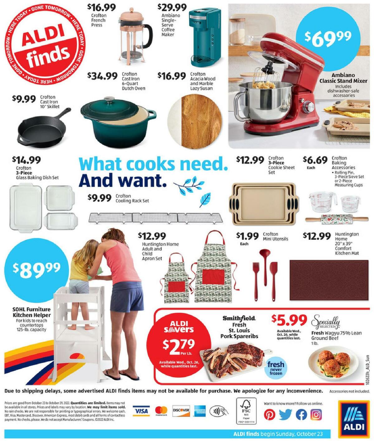 ALDI In Store Ad Weekly Ad from October 23