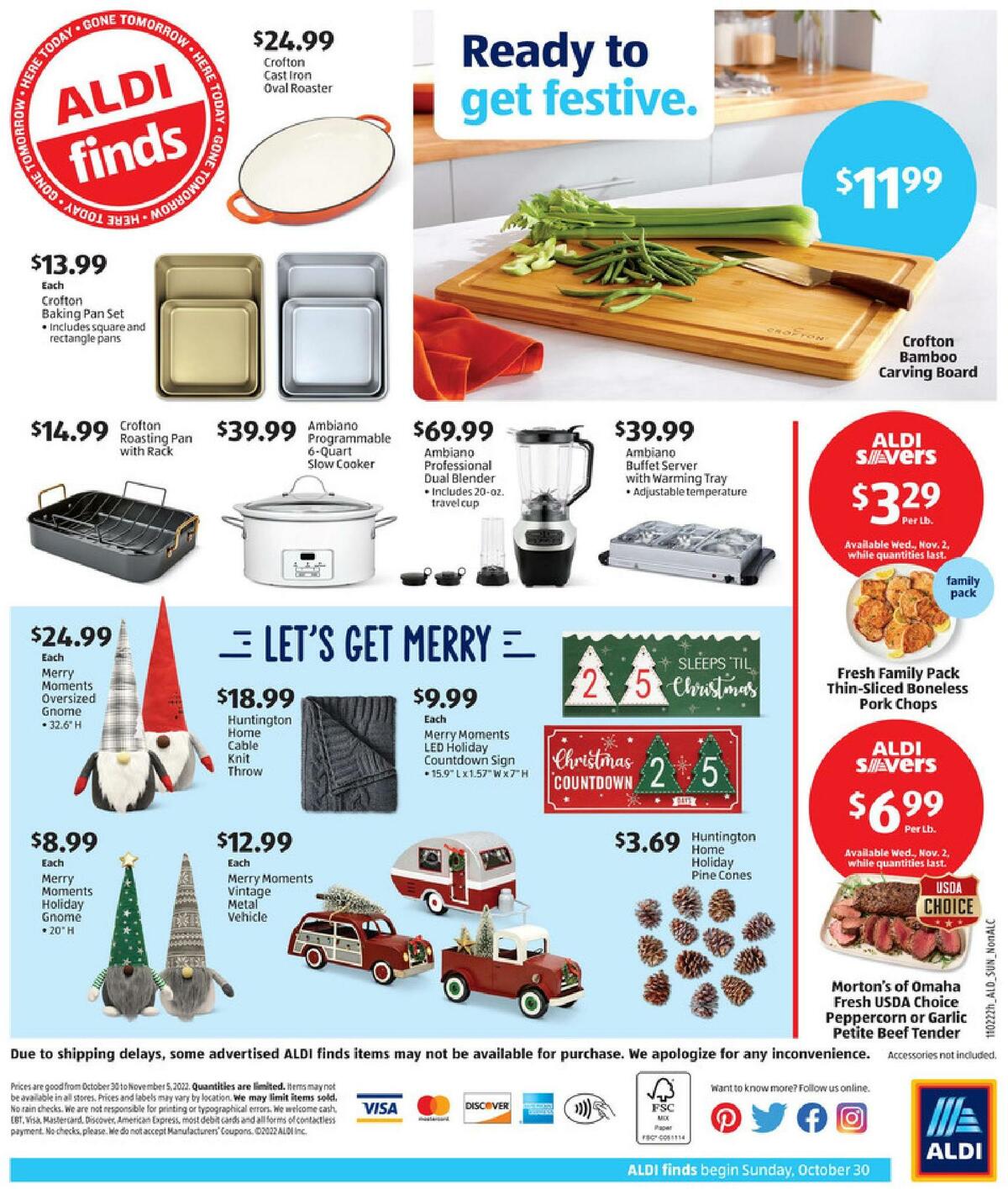 ALDI In Store Ad Weekly Ad from October 30