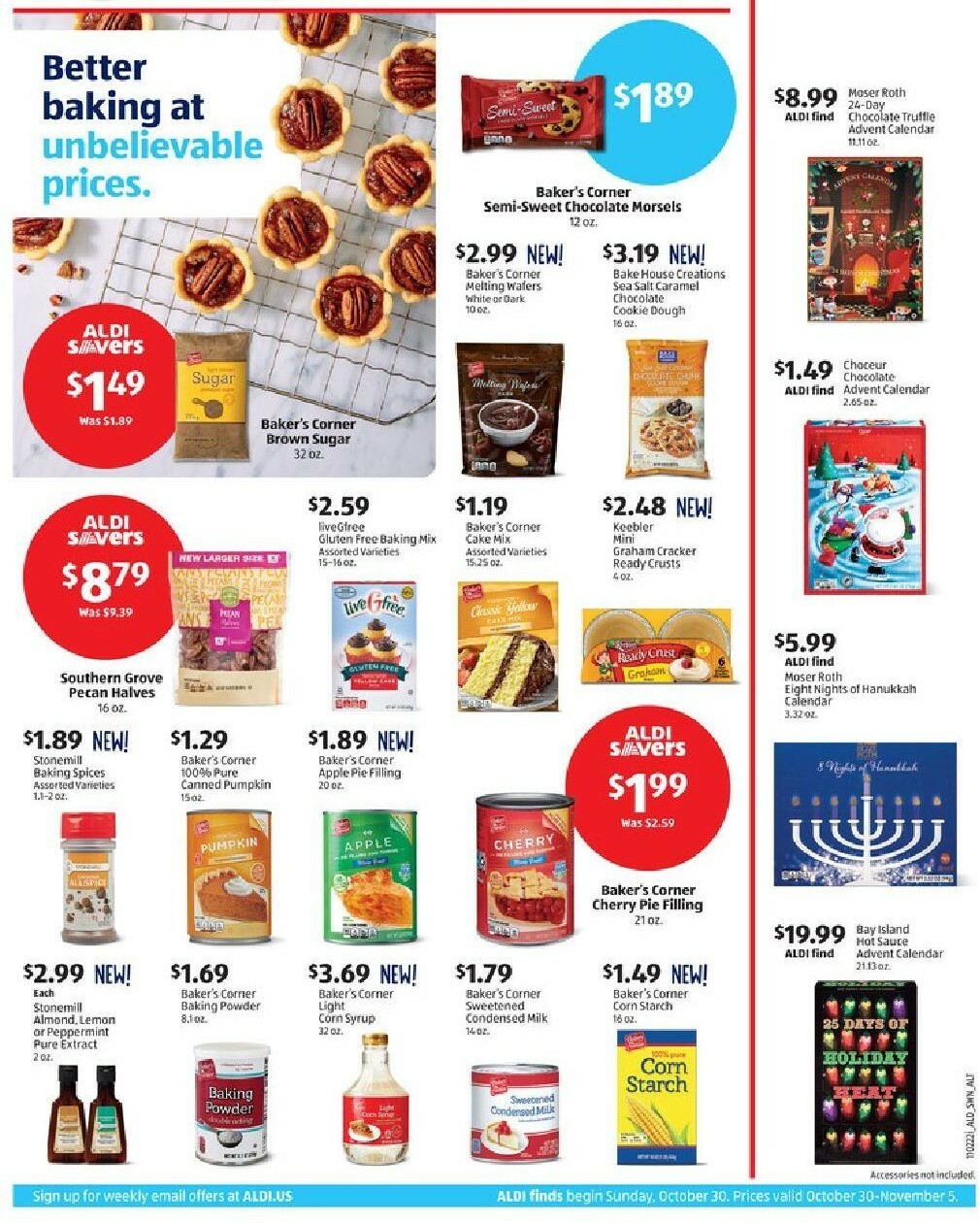ALDI Weekly Ad from October 30