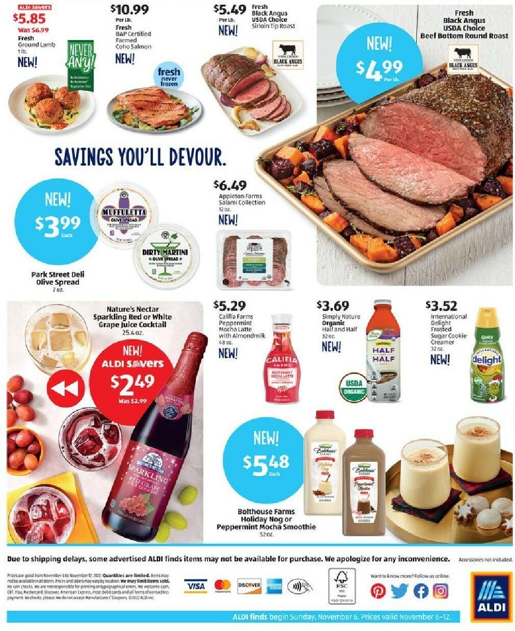 ALDI Weekly Ad from November 6