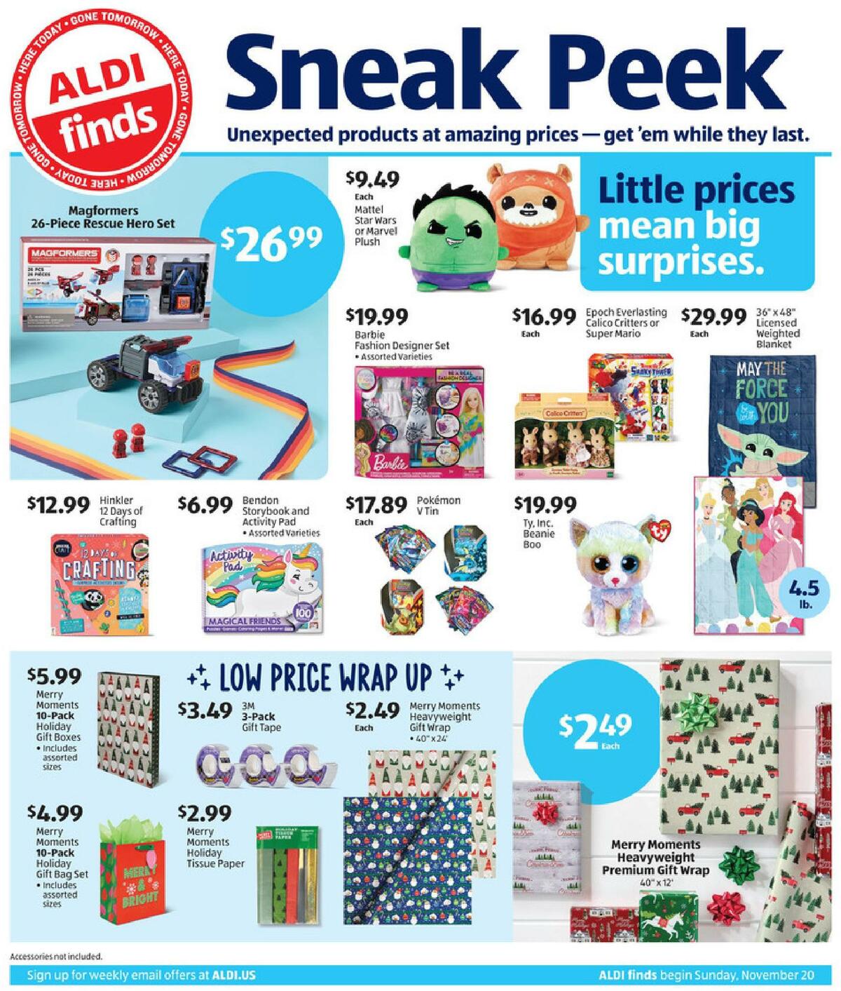 ALDI In Store Ad Weekly Ad from November 20