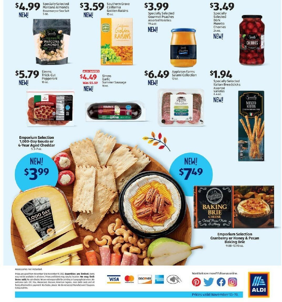 ALDI More Holiday Faves Weekly Ad from November 13