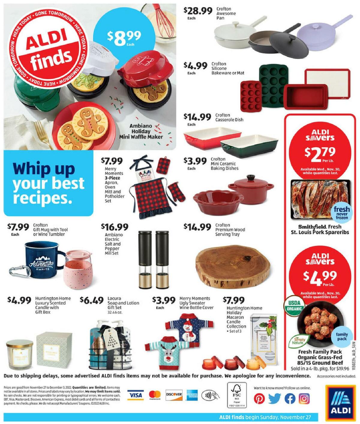 ALDI In Store Ad Weekly Ad from November 27