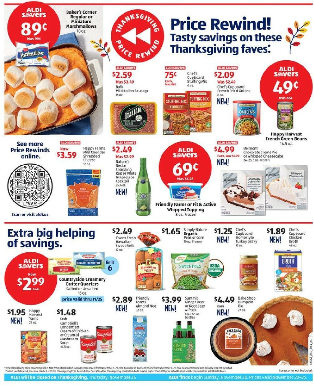 ALDI Weekly Ad from November 20