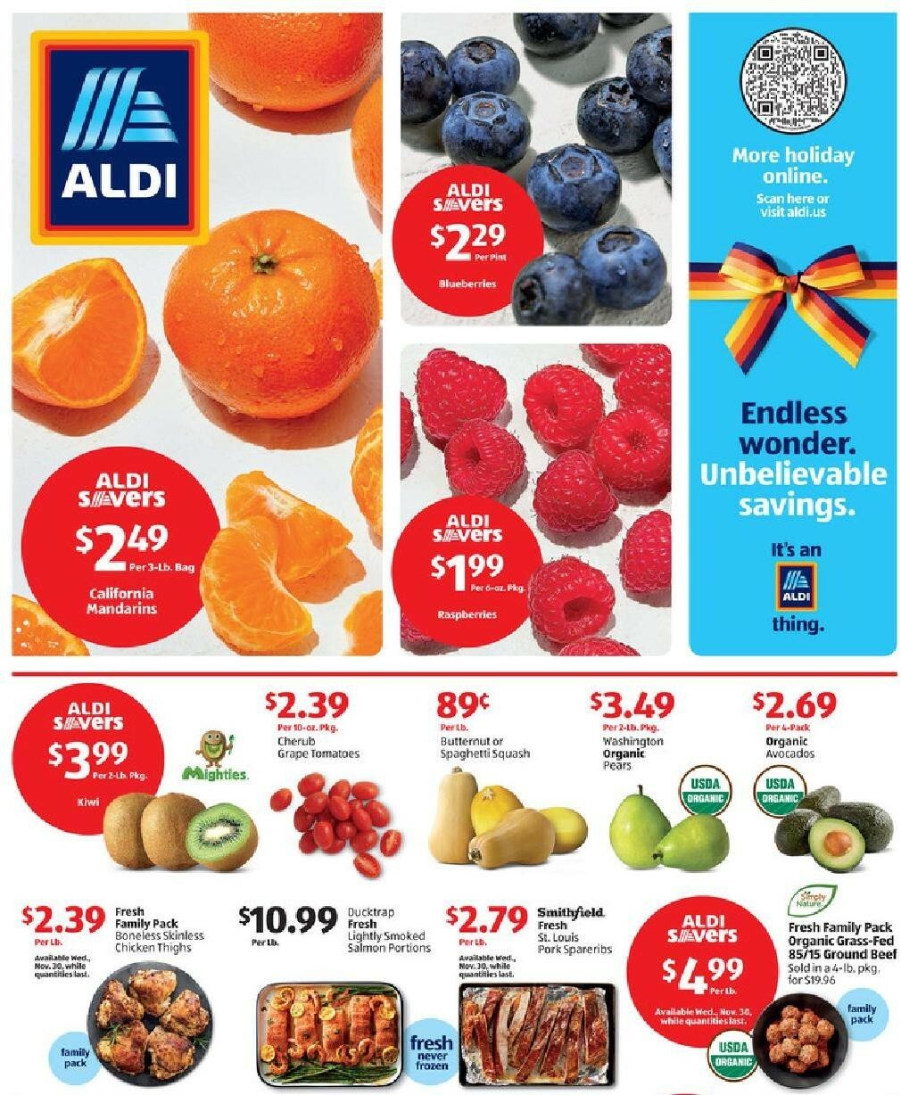 ALDI Weekly Ad from November 27