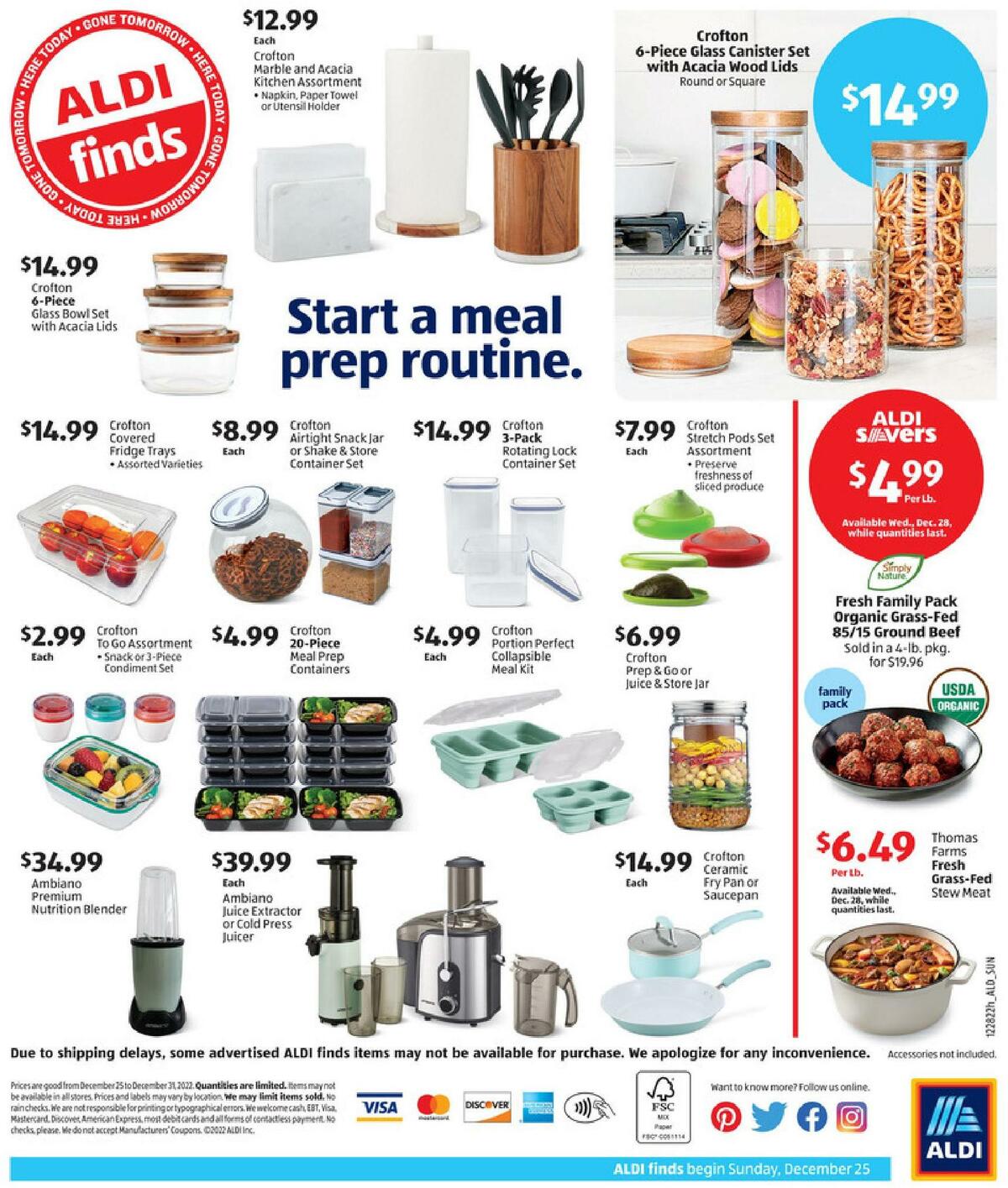 ALDI In Store Ad Weekly Ad from December 25