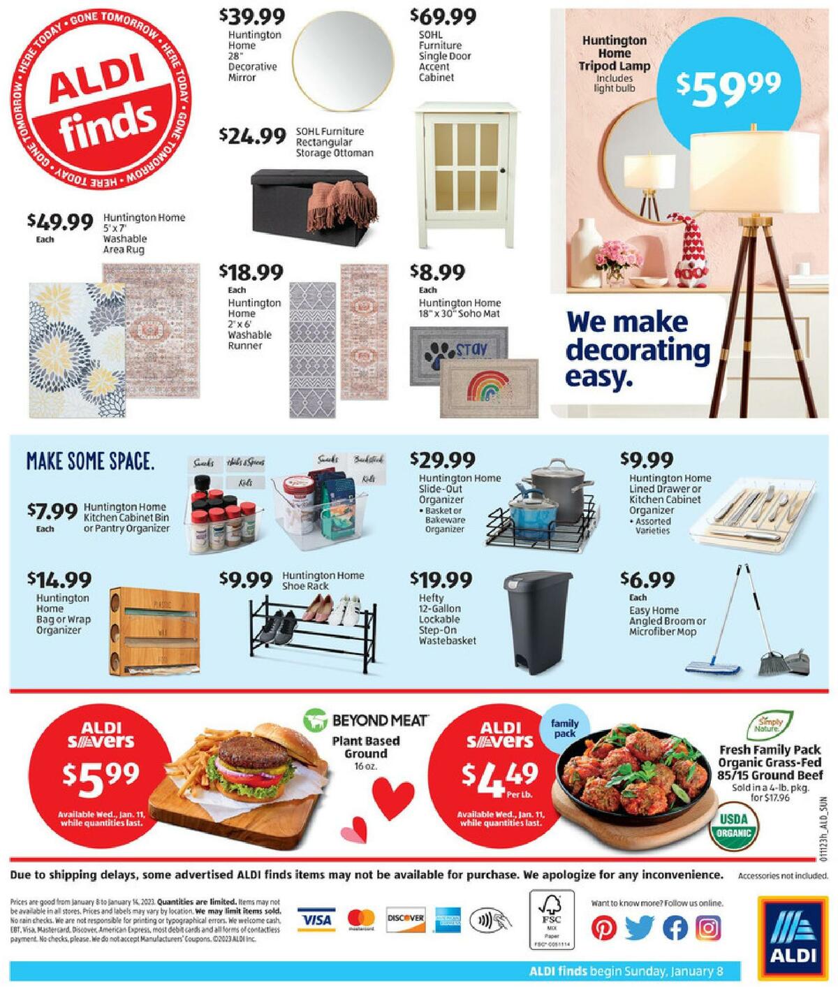 ALDI In Store Ad Weekly Ad from January 8