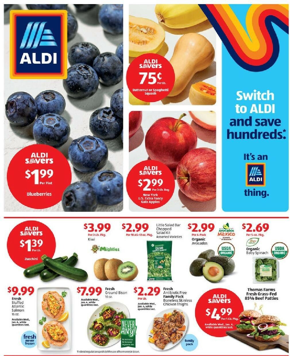 ALDI Weekly Ad from January 2