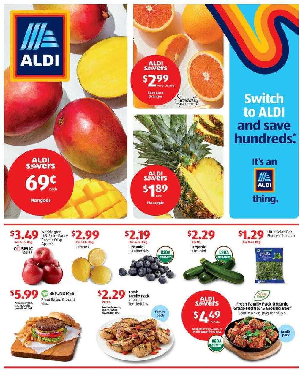 ALDI Weekly Ad from January 8