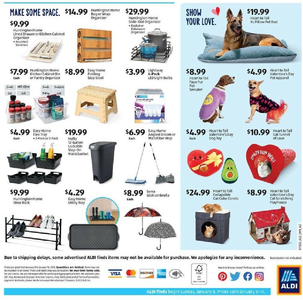 ALDI Weekly Ad from January 8