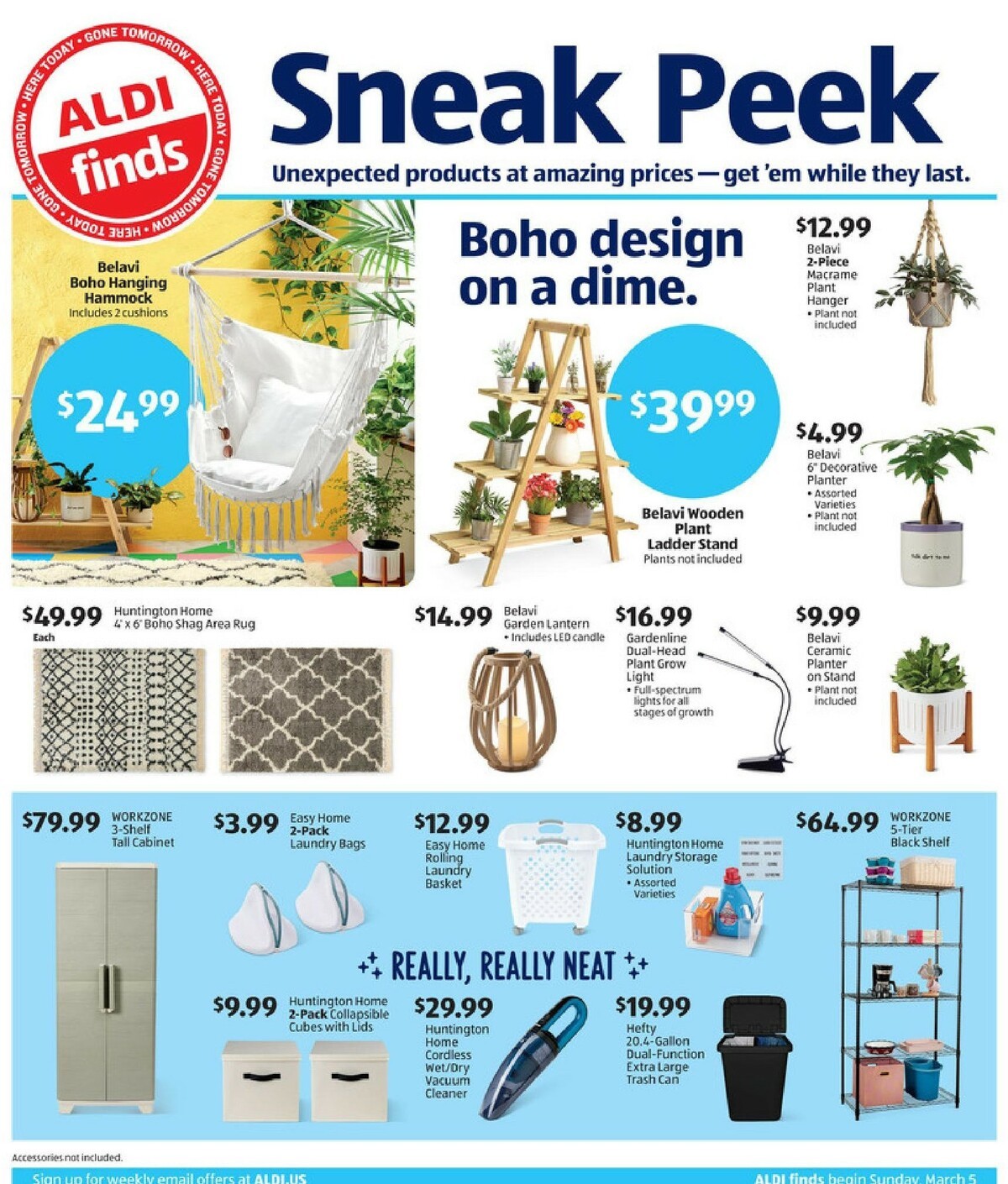 ALDI In Store Ad Weekly Ad from March 5