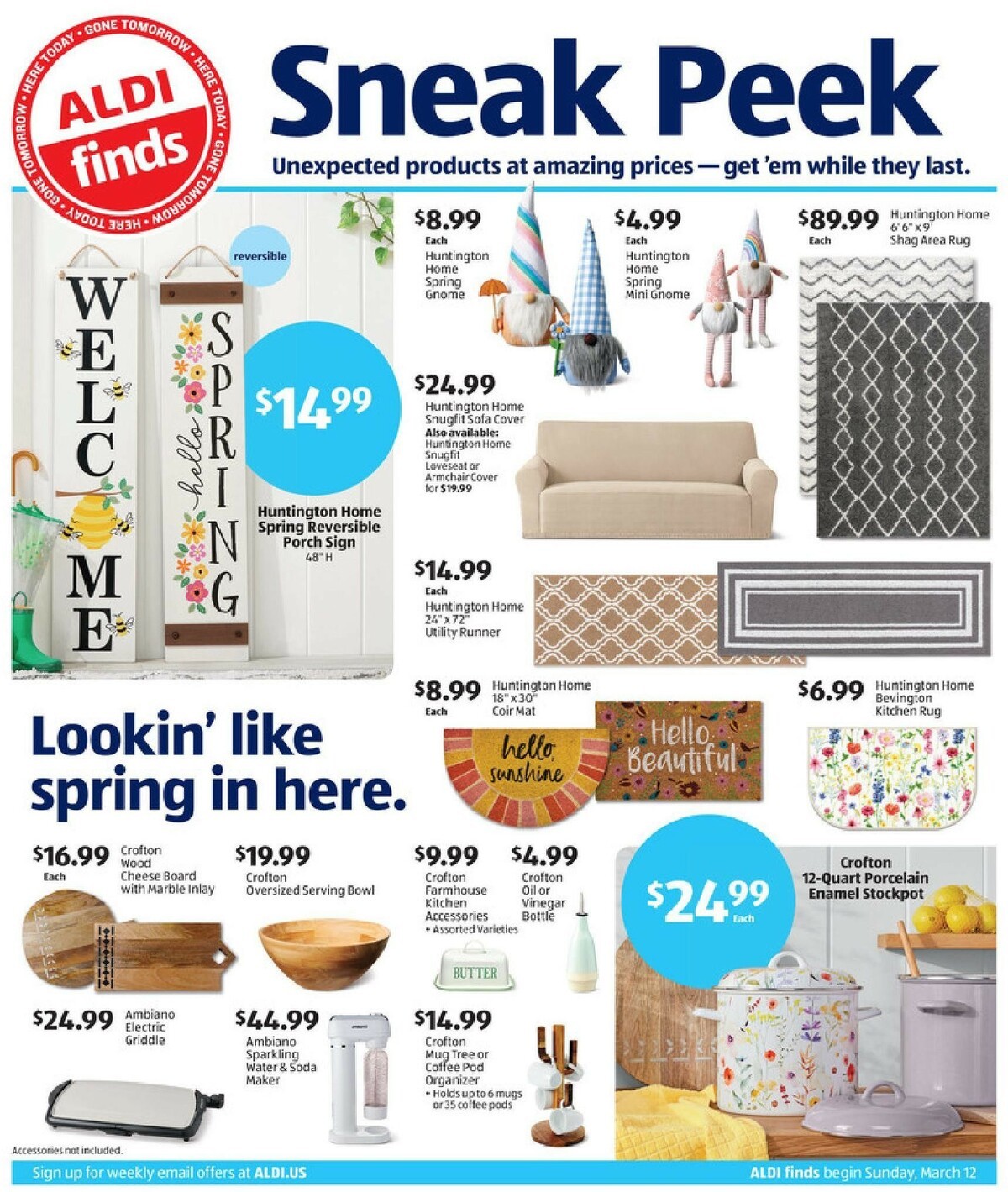 ALDI In Store Ad Weekly Ad from March 12