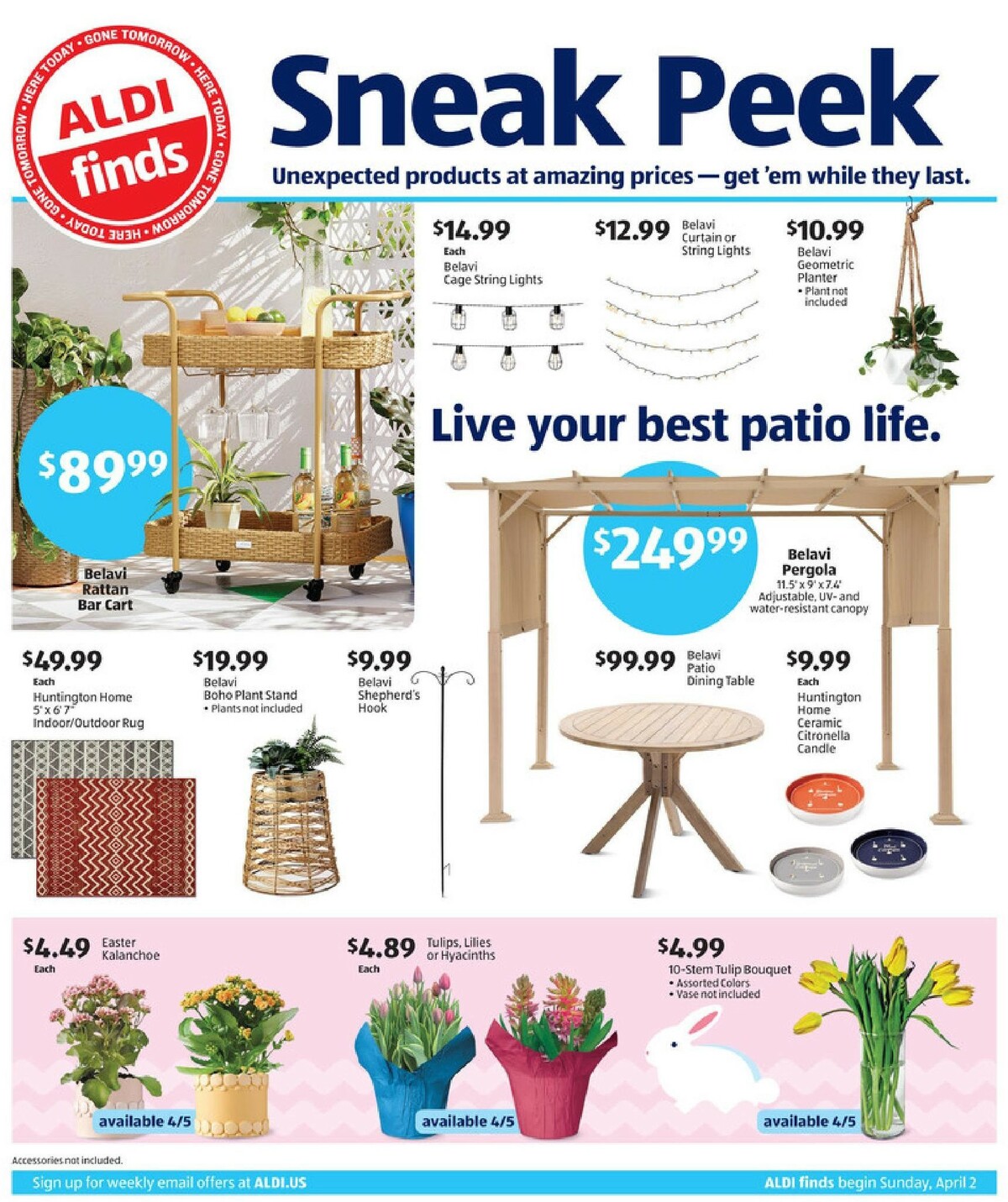 ALDI In Store Ad Weekly Ad from April 2
