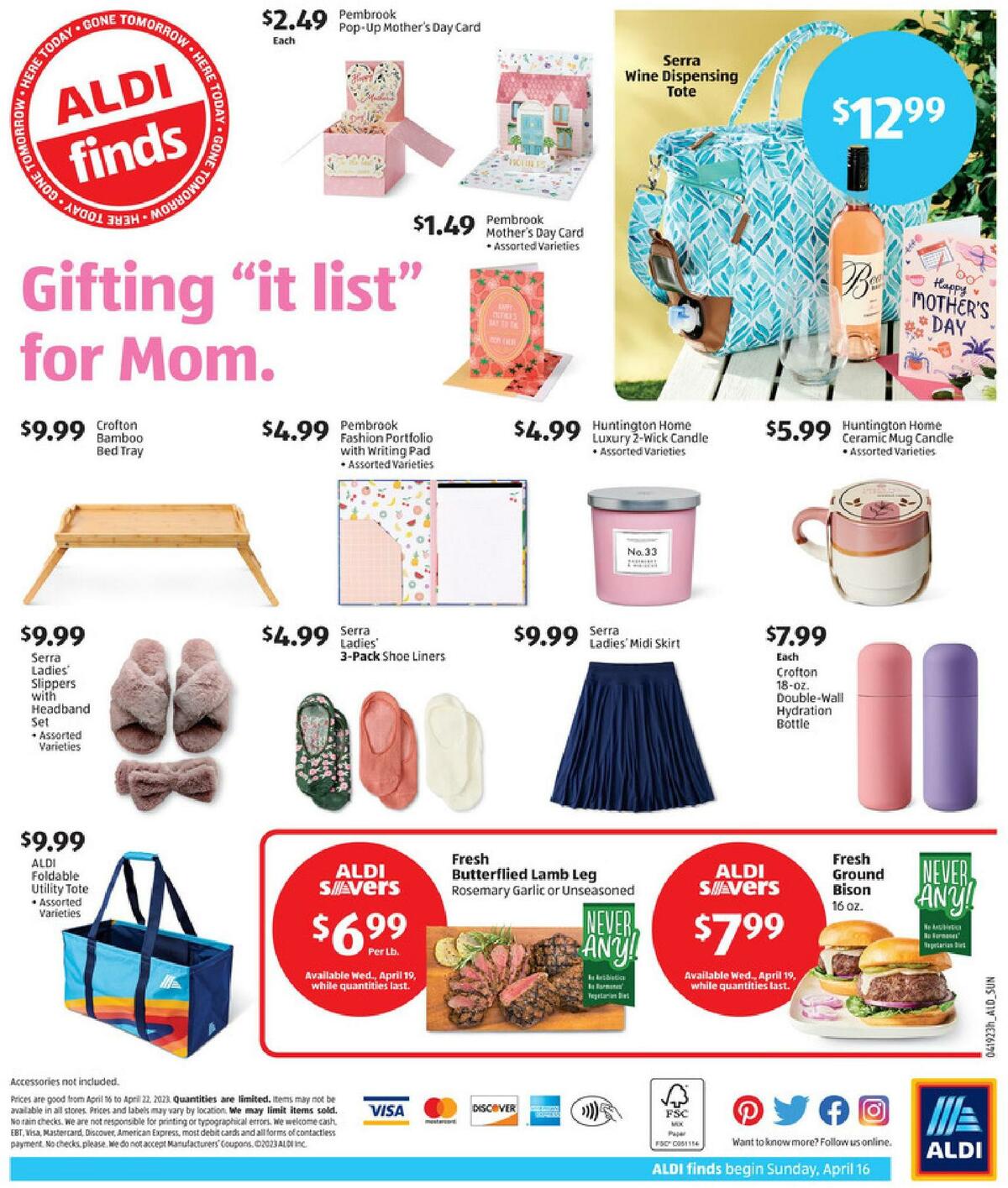 ALDI In Store Ad Weekly Ad from April 16