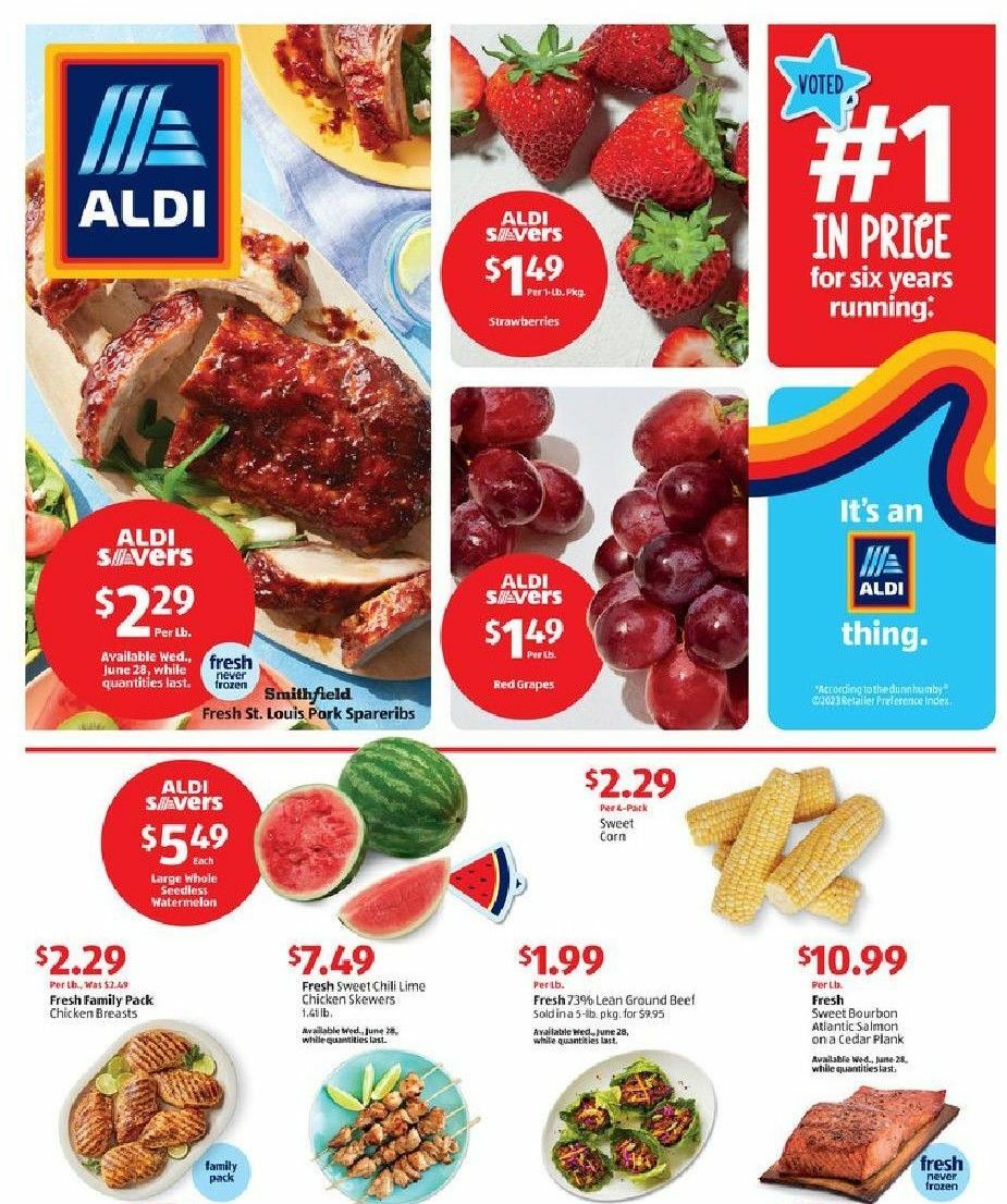 ALDI Weekly Ad from June 25