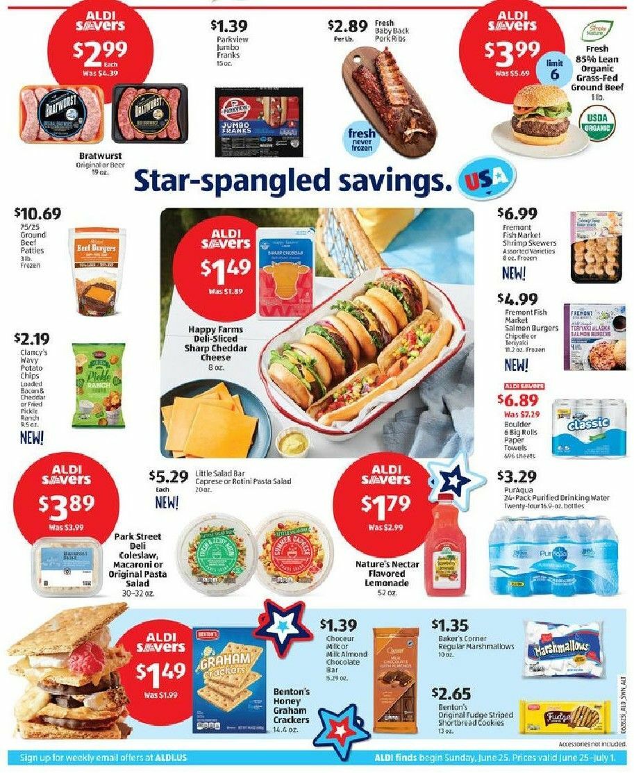 ALDI Weekly Ad from June 25