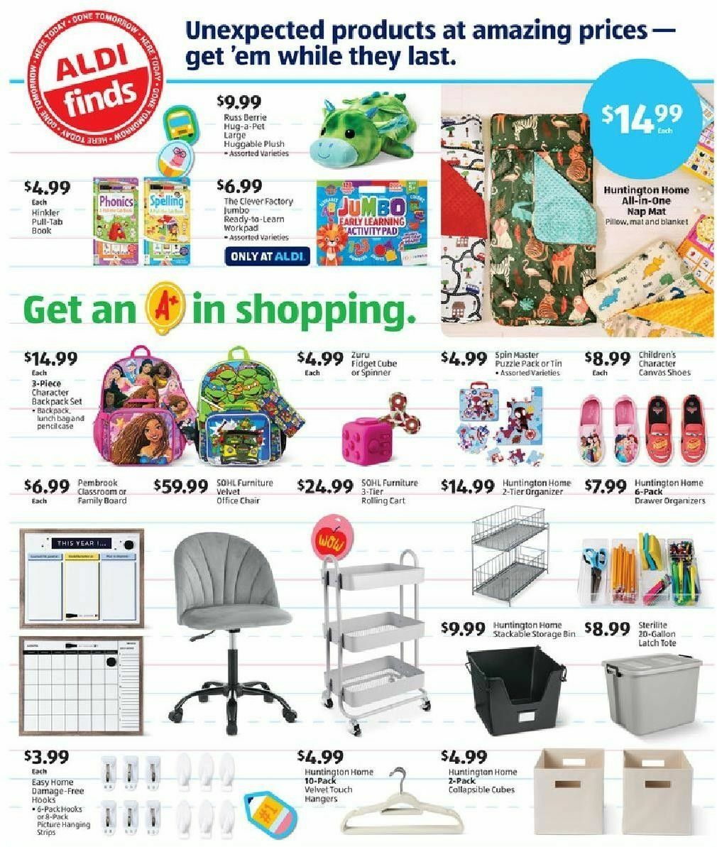ALDI Weekly Ad from July 30