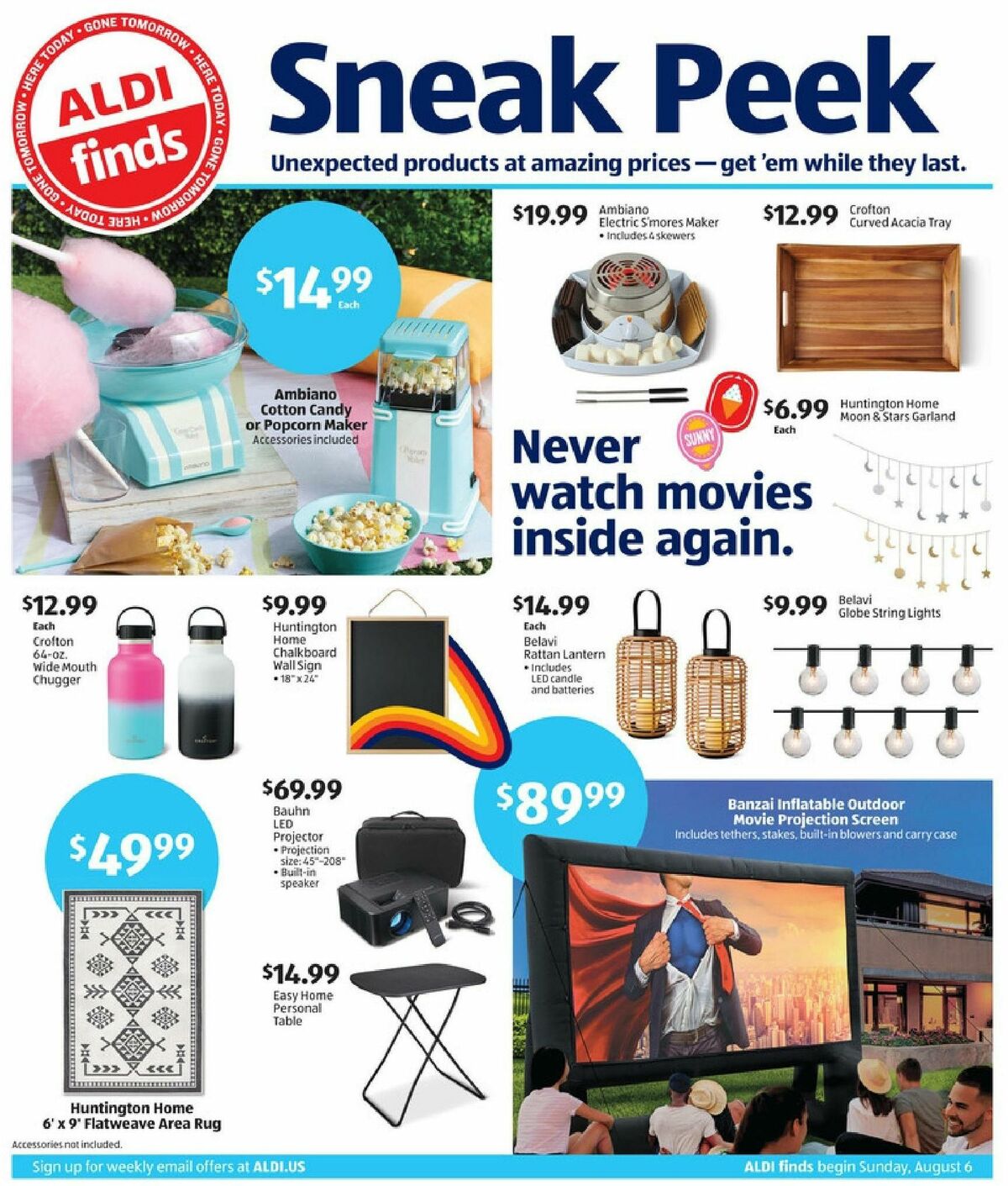 ALDI In Store Ad Weekly Ad from August 6
