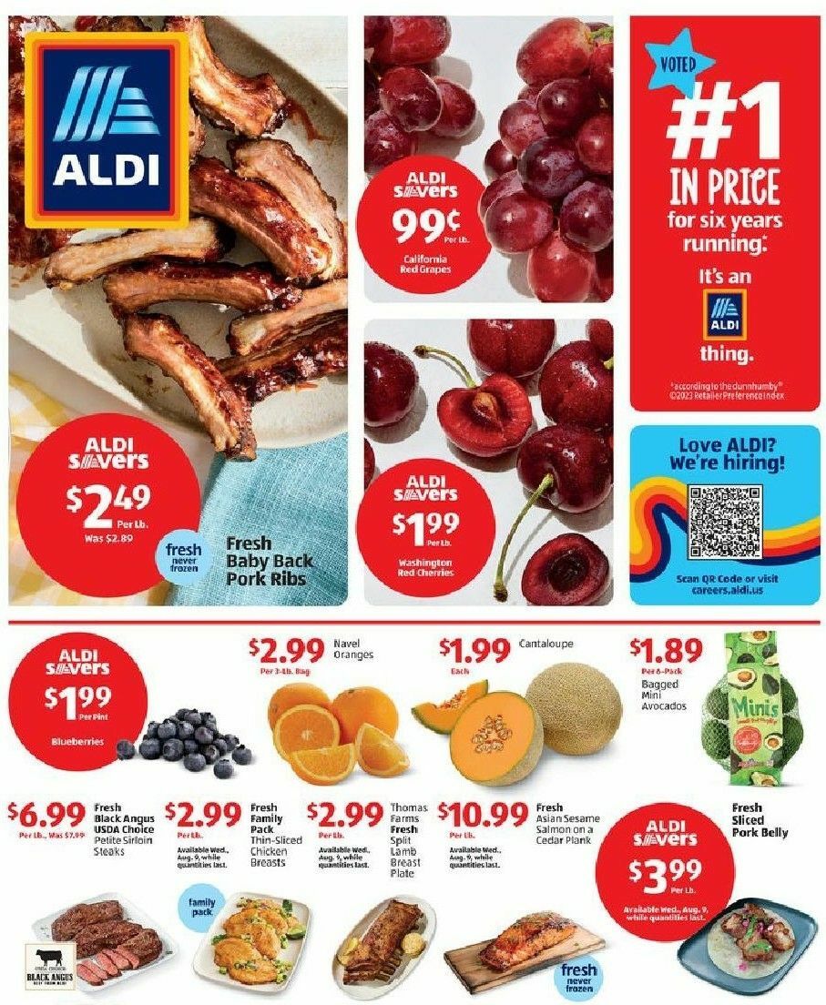 ALDI Weekly Ad from August 6