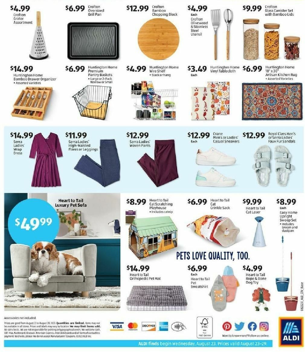 ALDI Weekly Ad from August 20