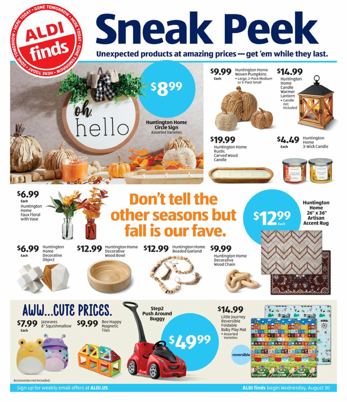 ALDI In Store Ad Weekly Ad from August 30