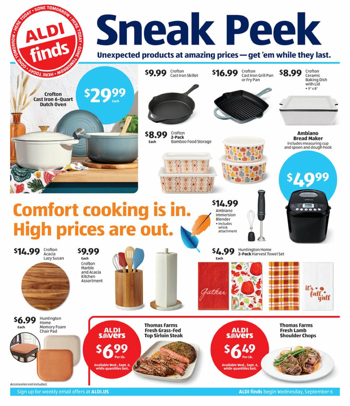 ALDI In Store Ad Weekly Ad from September 6