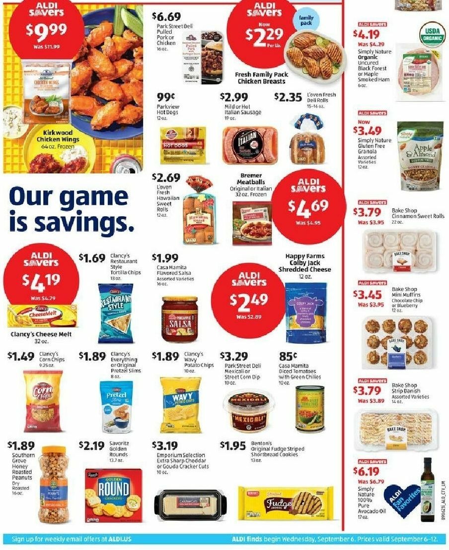 ALDI Weekly Ad from September 6