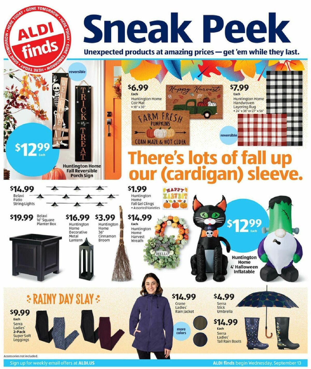 ALDI In Store Ad Weekly Ad from September 13