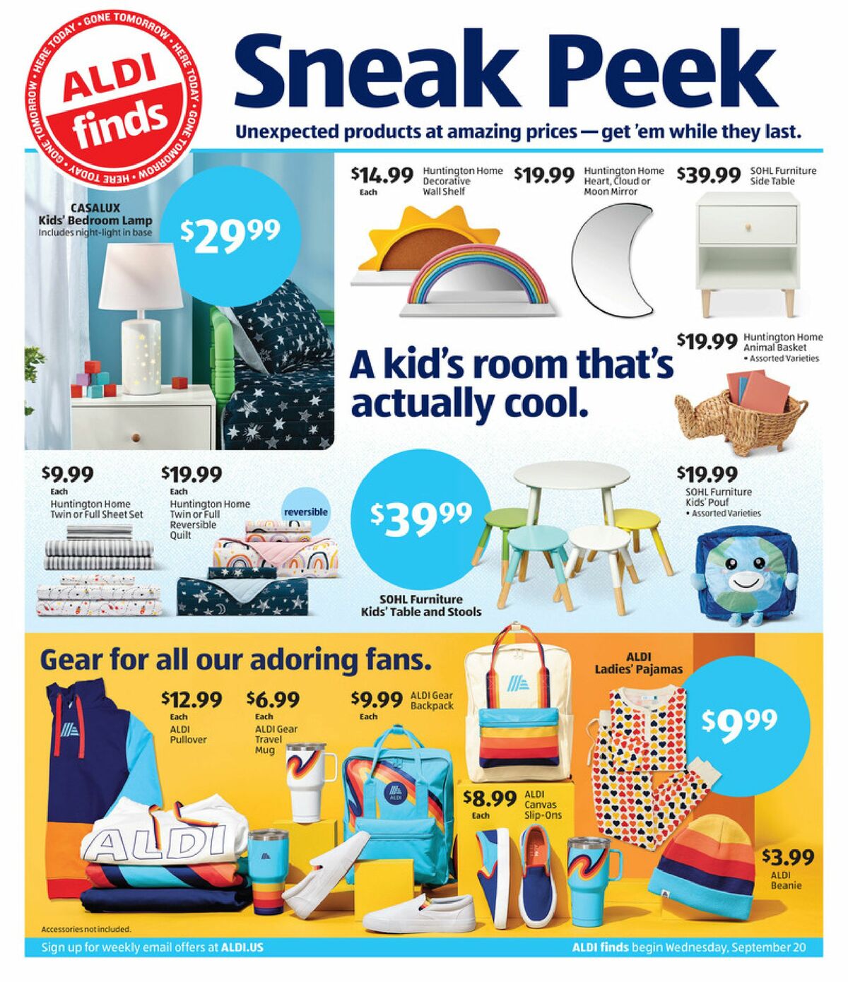 ALDI In Store Ad Weekly Ad from September 20