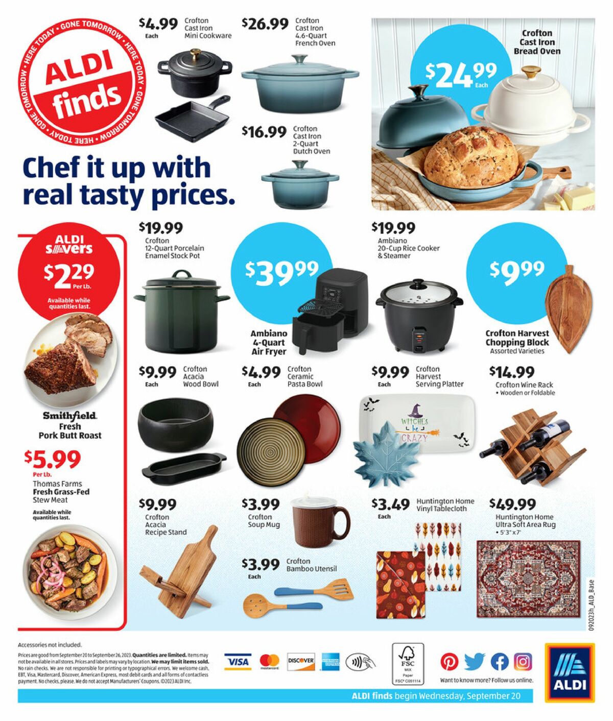 ALDI In Store Ad Weekly Ad from September 20