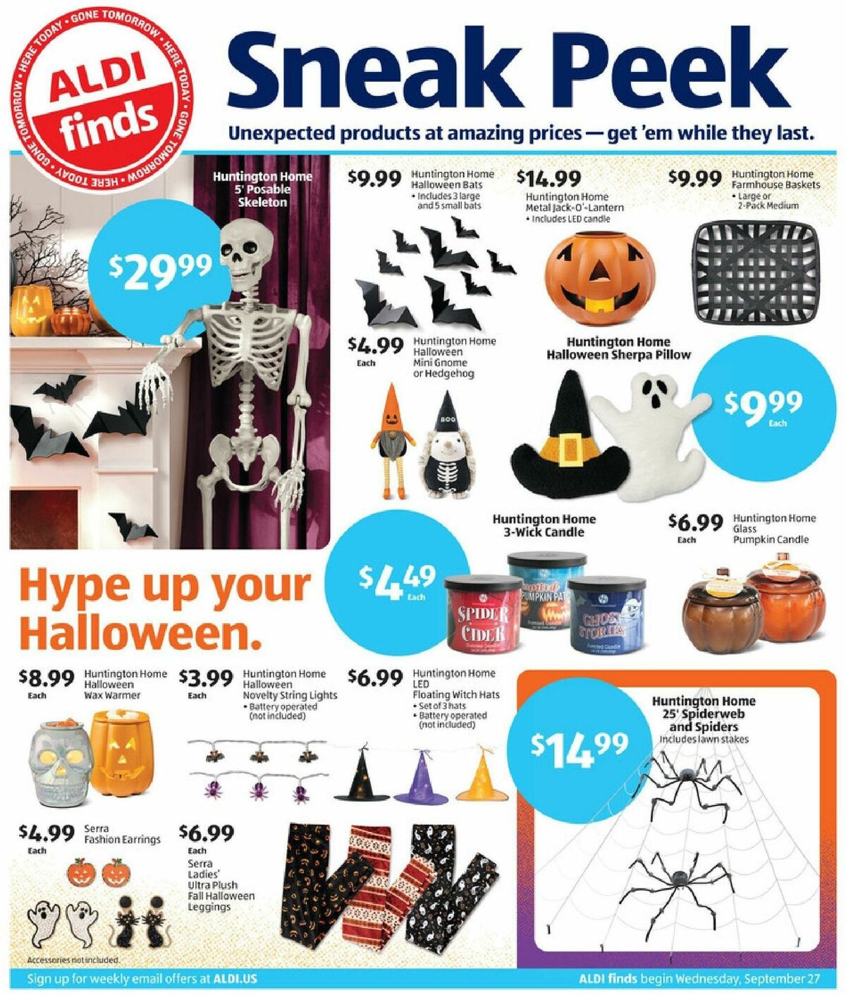 ALDI In Store Ad Weekly Ad from September 27