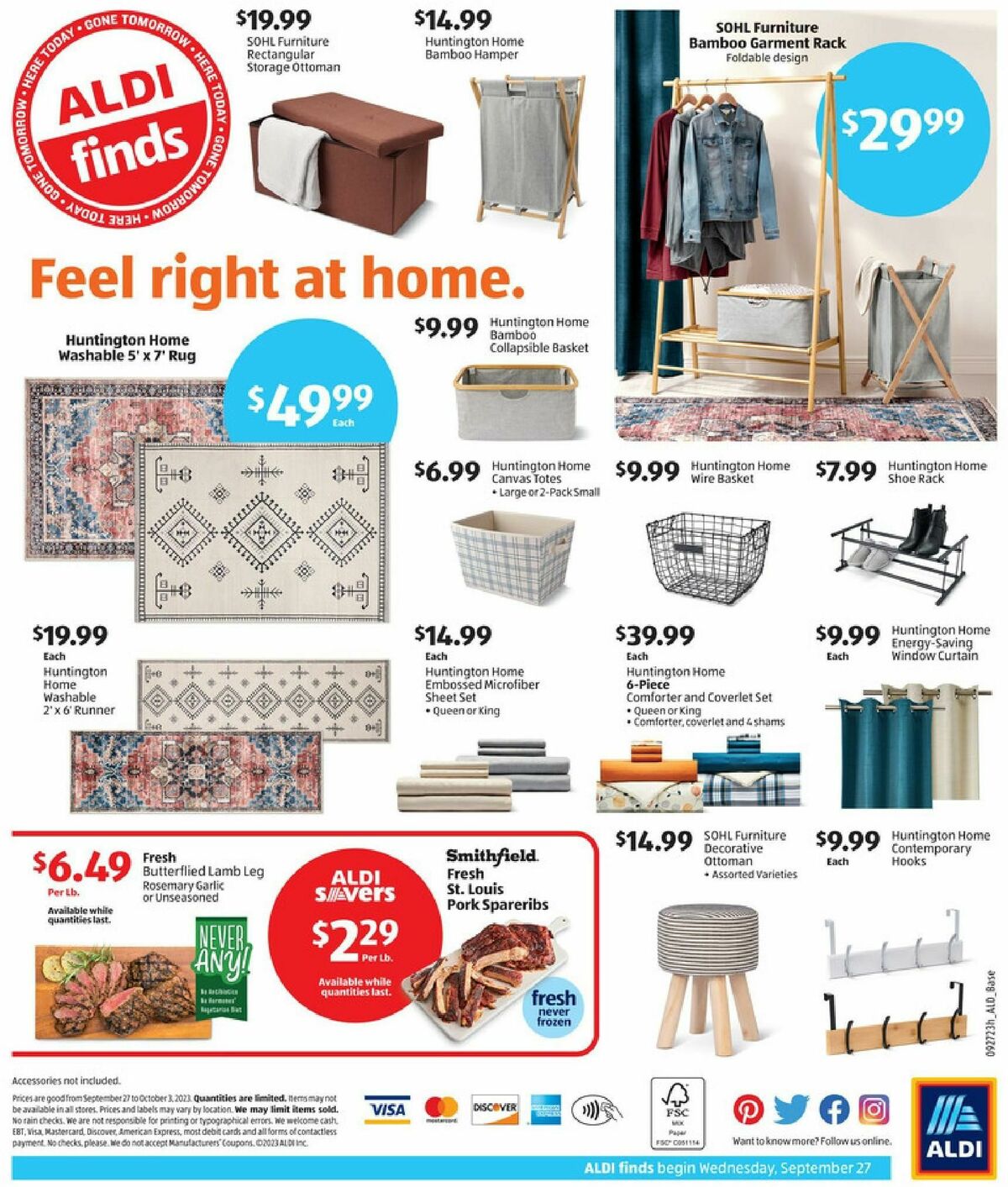 ALDI In Store Ad Weekly Ad from September 27