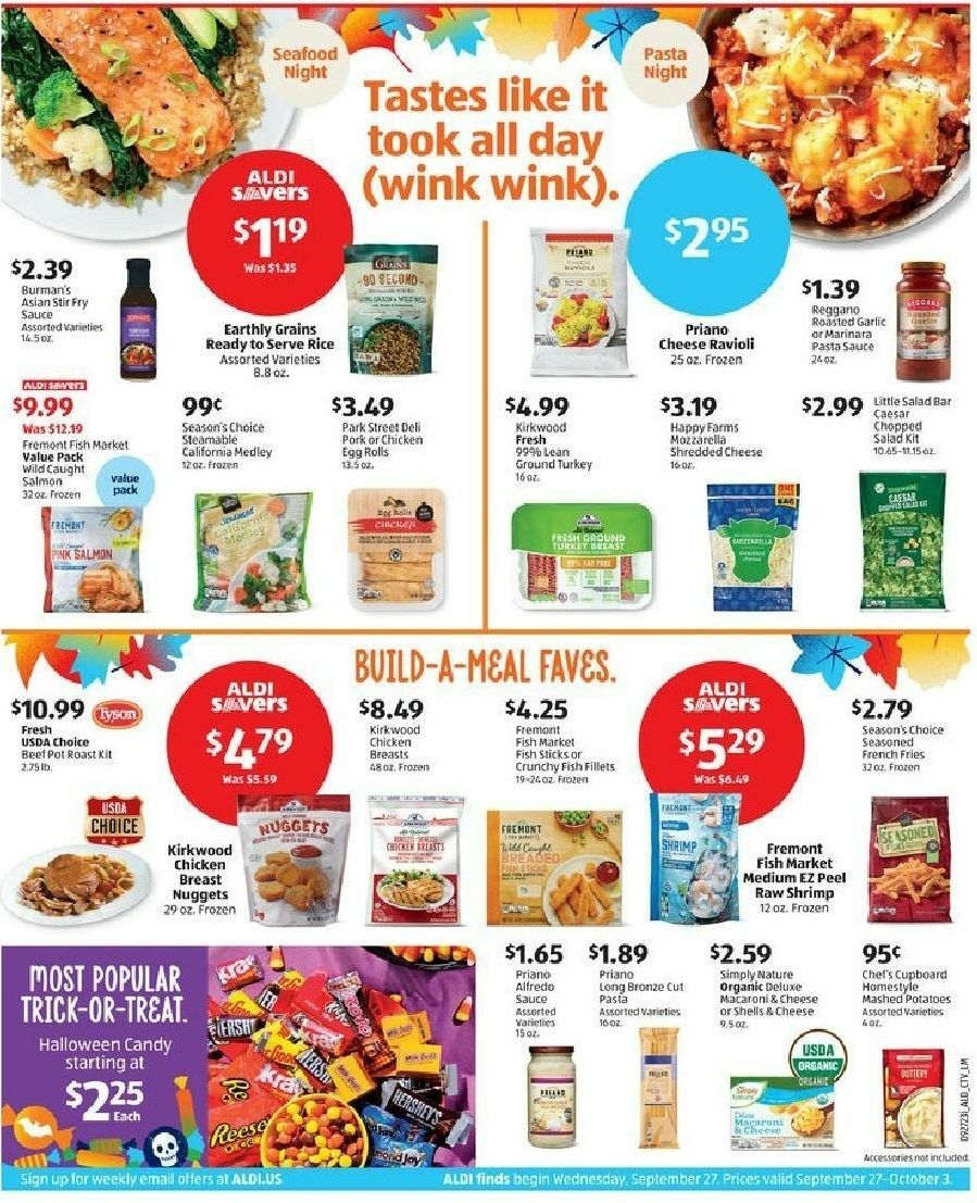 ALDI Weekly Ad from September 27