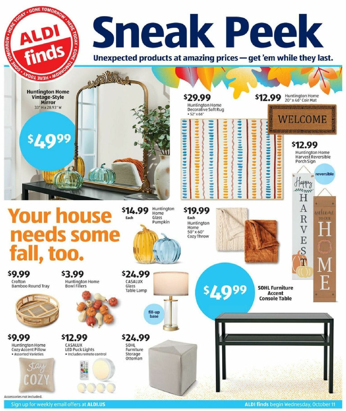 ALDI In Store Ad Weekly Ad from October 11