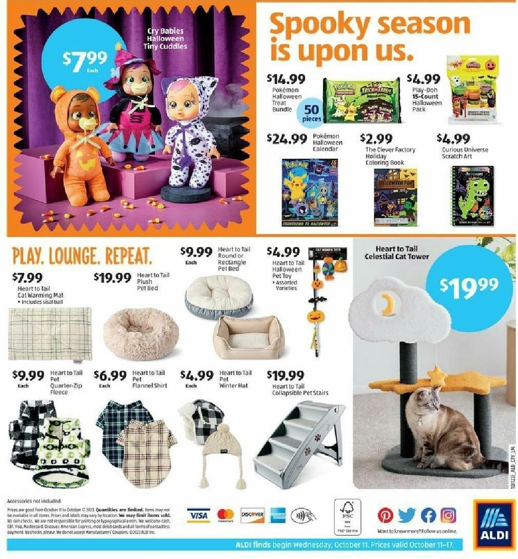 ALDI Weekly Ad from October 11