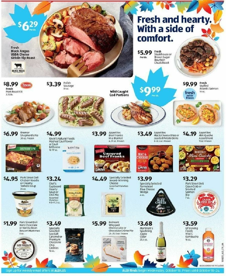 ALDI Weekly Ad from October 18