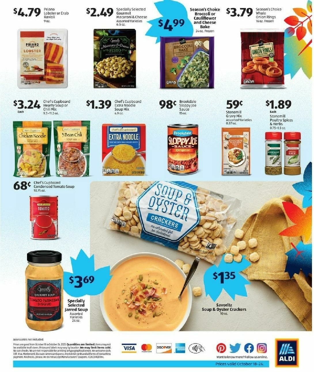 ALDI Weekly Ad from October 18