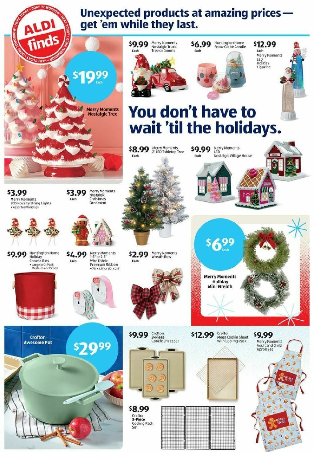 ALDI Weekly Ad from October 25