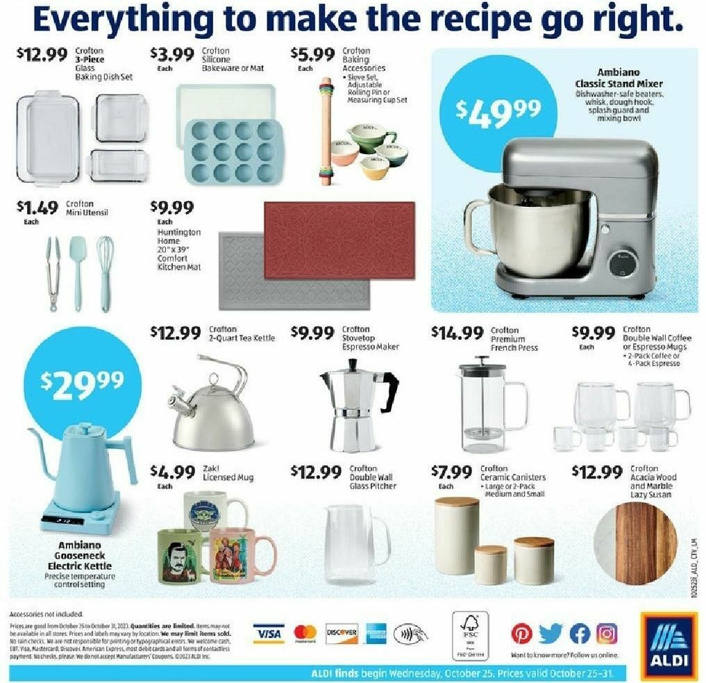 ALDI Weekly Ad from October 25