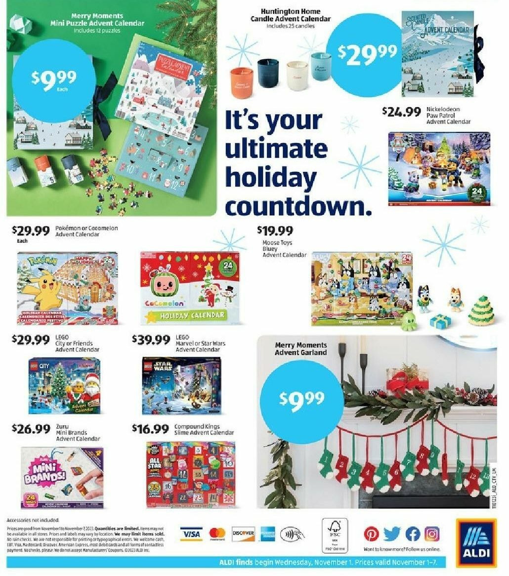 ALDI Weekly Ad from November 1