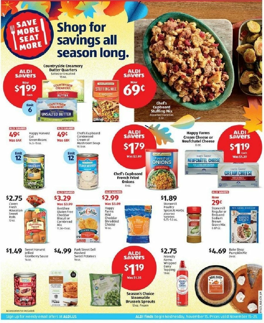 ALDI Weekly Ad from November 15