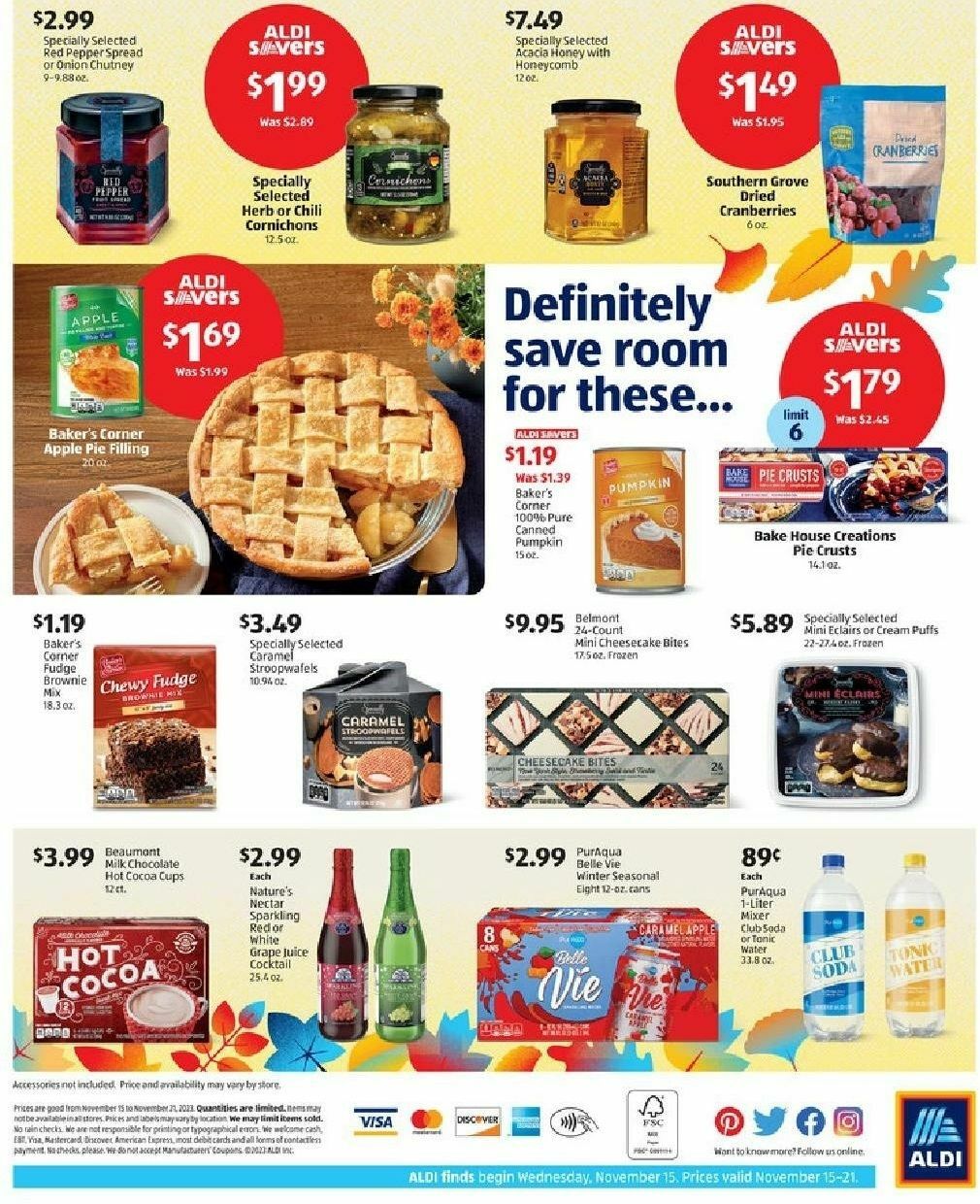ALDI Weekly Ad from November 15