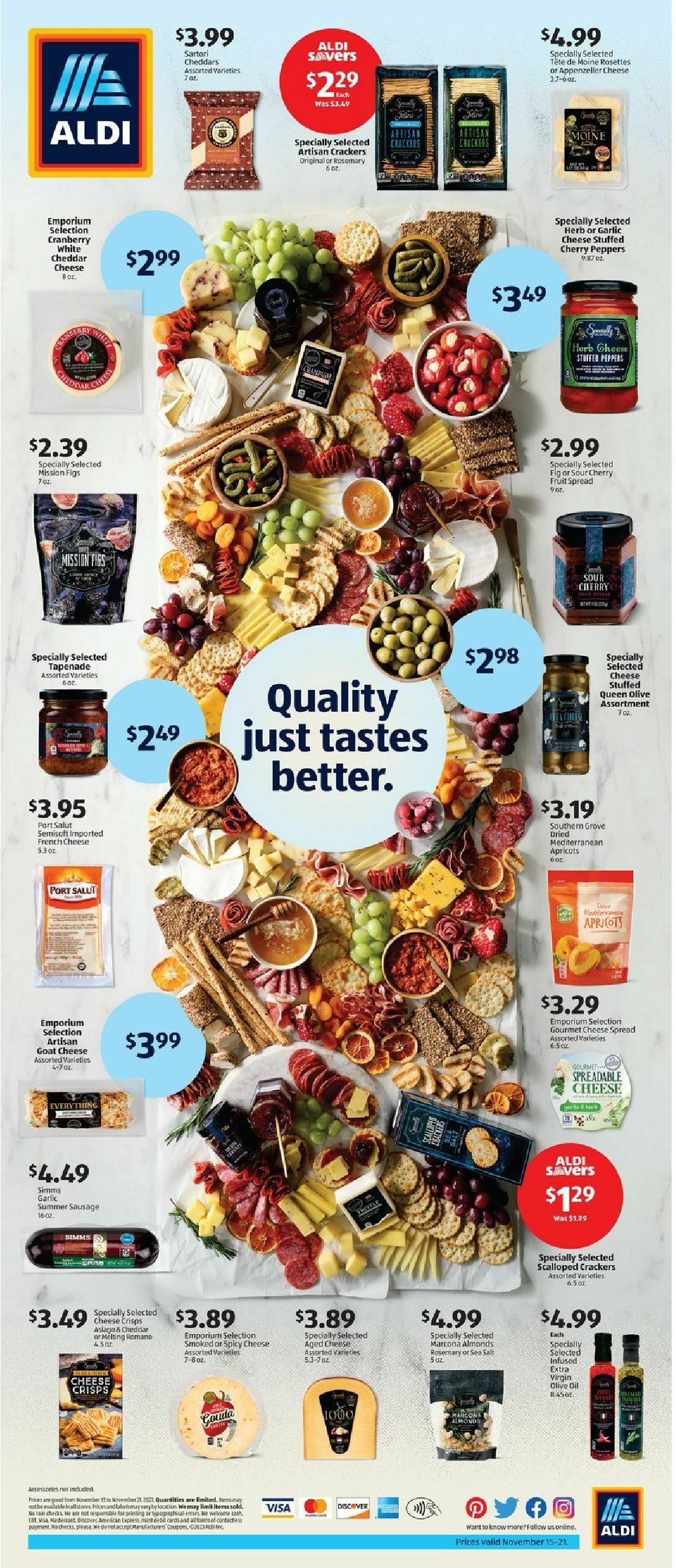 ALDI Weekly Ad from November 15