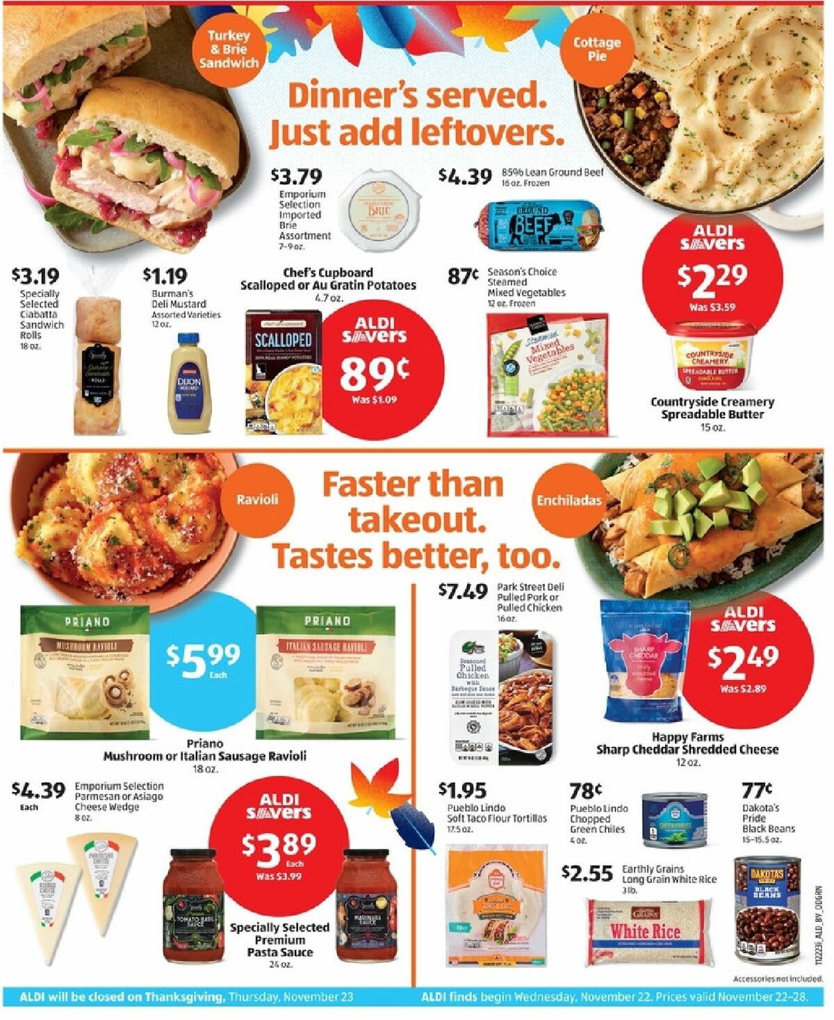 ALDI Weekly Ad from November 22
