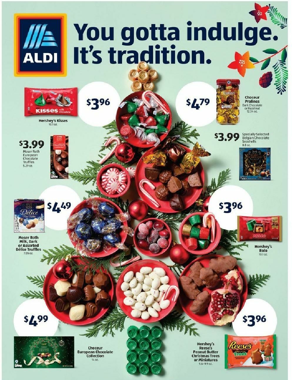 ALDI Holiday Candy Weekly Ad from November 29
