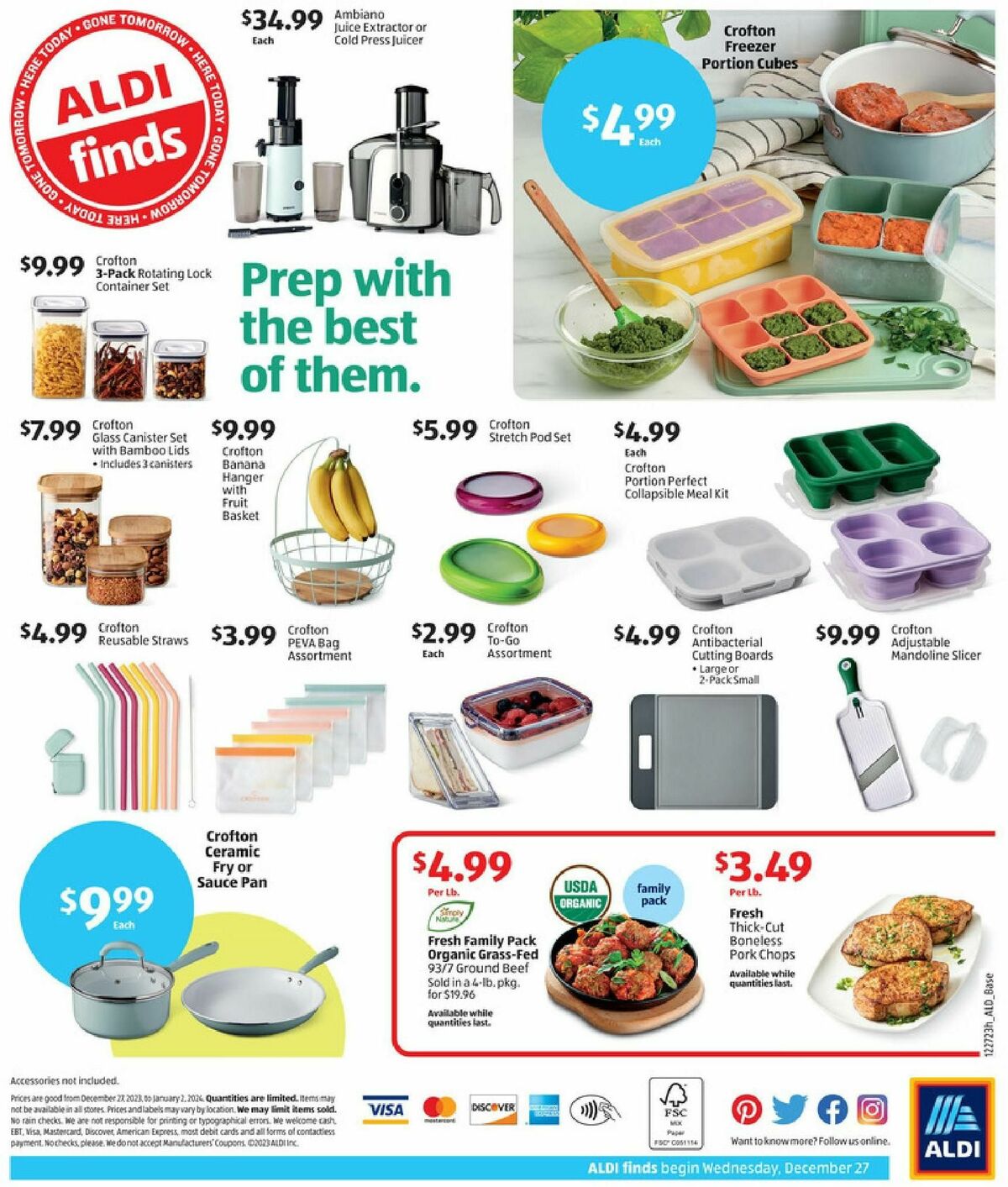 ALDI In Store Ad Weekly Ad from December 27