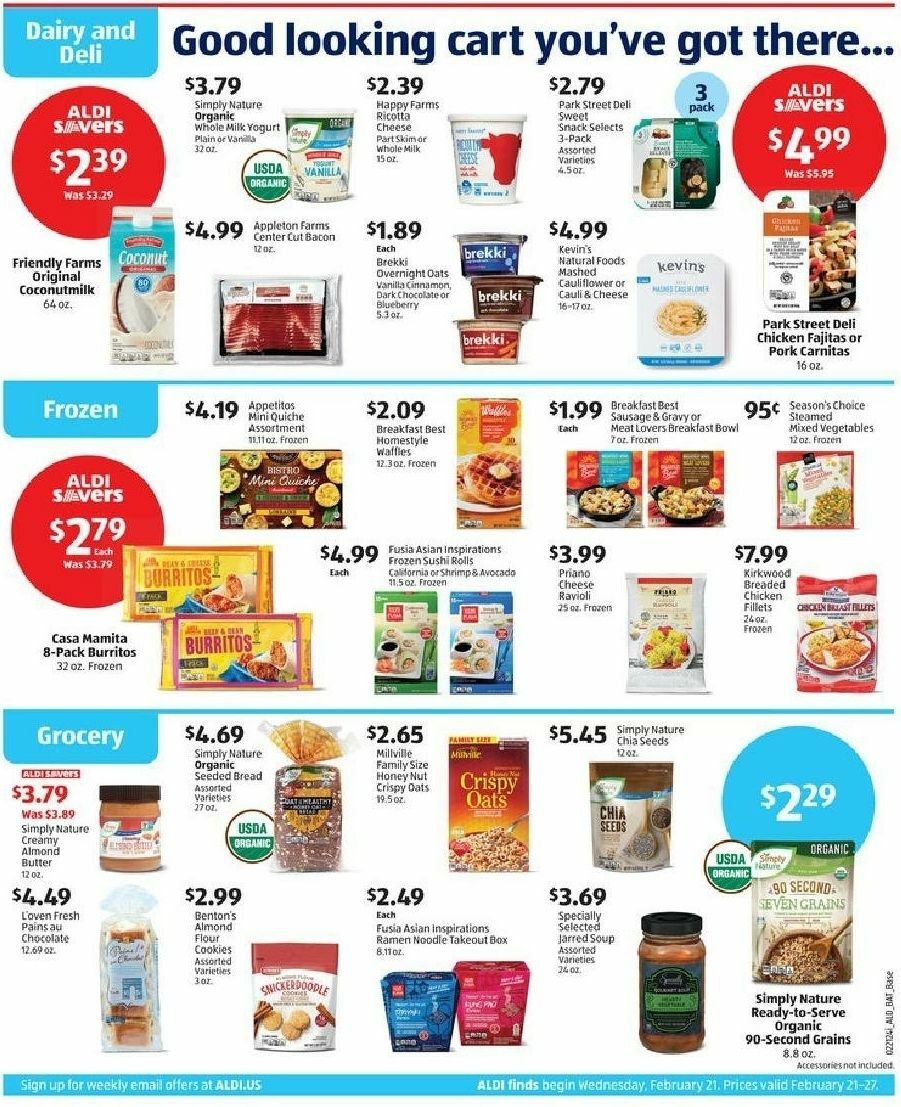 ALDI Weekly Ad from February 21