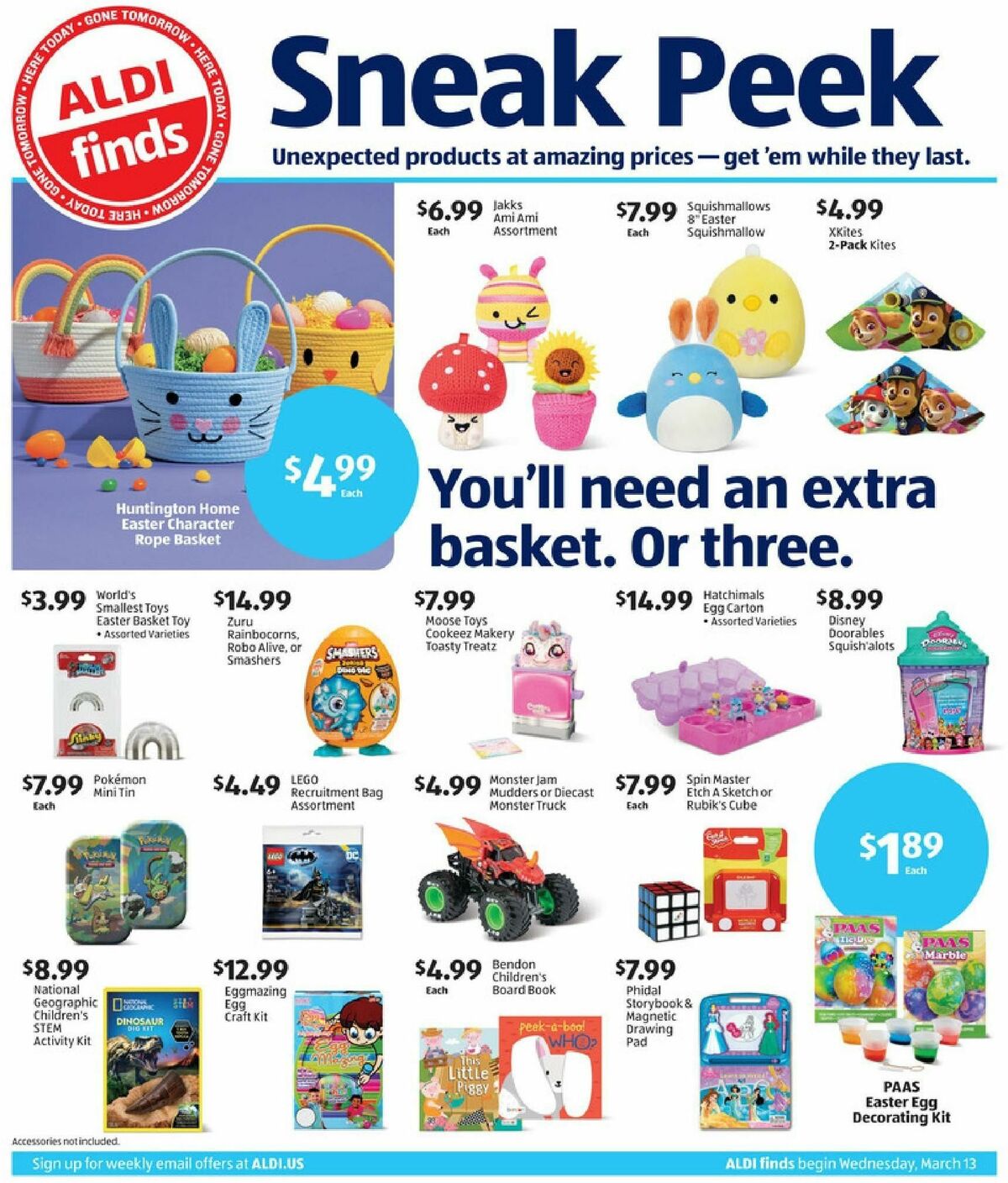 ALDI In Store Ad Weekly Ad from March 13