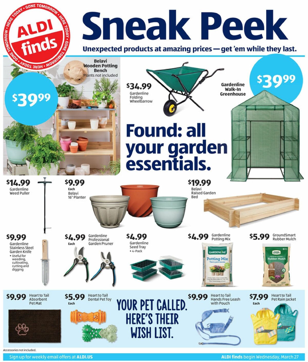 ALDI In Store Ad Weekly Ad from March 27