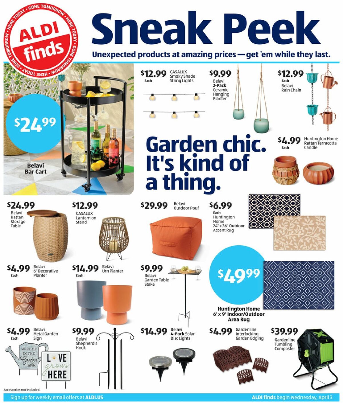ALDI In Store Ad Weekly Ad from April 3